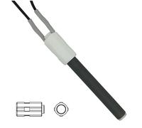 Bougie d'allumage pour poêle à granulés en céramique, Ø 11,55 mm, longueur totale : 113 mm, 300 W (Ref Int. 1070)