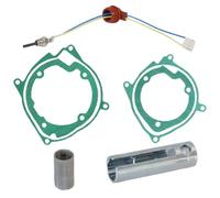 Bougie d'allumage pour poêle - Aiguille d'allumage de préchauffage en céramique, pièce de rechange robuste, chauffage de stationnement | Kit de prise et de joint de rechange universel 12 V 24 V pour