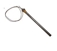 Bougie d'allumage résistance pour poêle à granulés HT72944, Ø 10 mm, 350 W, longueur totale 185 mm -RIF. INT. 1081