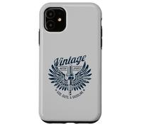 Bougie d'allumage Vintage Motorsports Dieu, Guts et Essence Coque pour iPhone 11