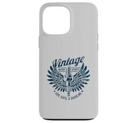 Bougie d'allumage Vintage Motorsports Dieu, Guts et Essence Coque pour iPhone 13 Pro Max
