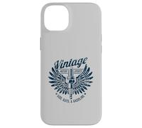 Bougie d'allumage Vintage Motorsports Dieu, Guts et Essence Coque pour iPhone 14 Plus