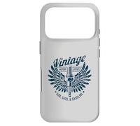 Bougie d'allumage Vintage Motorsports Dieu, Guts et Essence Coque pour iPhone 17 Pro