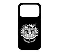 Bougie d'allumage Vintage Motorsports Dieu, Guts et Essence Coque pour iPhone 17 Pro
