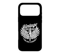 Bougie d'allumage Vintage Motorsports Dieu, Guts et Essence Coque pour iPhone 17 Pro Max
