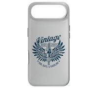 Bougie d'allumage Vintage Motorsports Dieu, Guts et Essence Coque pour iPhone Air