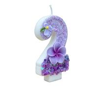 Bougie d'anniversaire avec chiffres en forme de, décoration de gâteau créative pour premier anniversaire de bébé et décoration de fête