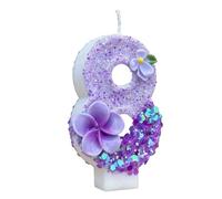 Bougie d'anniversaire avec chiffres en forme de, décoration de gâteau créative pour premier anniversaire de bébé et décoration de fête