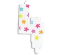 Bougie d'anniversaire chiffre 4 or G