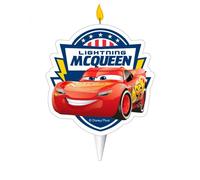 Bougie d'anniversaire - DEKORA - Cars - 2D - Rouge - 7.5CM