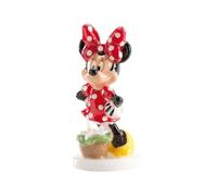Bougie d'anniversaire - DEKORA - Minnie - 9cm - Rouge - Décoration de fête