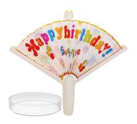 Bougie d'anniversaire drôle de nouveau-nouveau, bougie d'anniversaire de fan | Cake Topper Decoration Party Supplies - Cougie de gâteau de gâteau drôle, décorations créatives de annivers