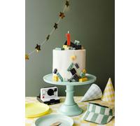 Bougie d'anniversaire numéro 1, 6 cm, rouge