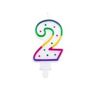 bougie d'anniversaire, numéro 2
