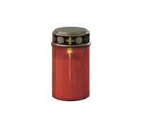 Bougie de cimetière LED rouge 2x capteur C DCCV20