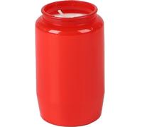 Bougie de cimetière rouge 50h sans couvercle