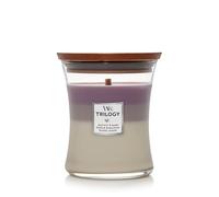 Woodwick Trilogy Amethyst Sky bougie parfumée avec mèche en bois 275 g