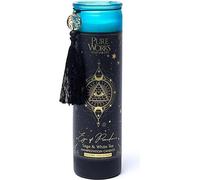 Bougie de manifestation Oeil de la Providence dans un verre avec gland -- 300g
