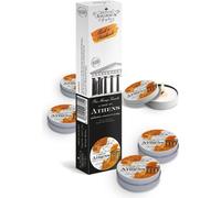 Bougie de massage "Athens", recharge de 5 bougies - Couleur : blanc - Arôme : parfum fantaisie - Quantité : 165g
