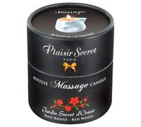Plaisir Secret Red Wood Bougie de massage 80 ml