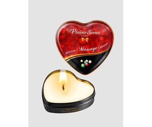 Bougie de massage mini coeur bubble gum 35 ml