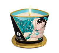 Shunga Bougie de massage Fleurs des îles - 17 ml