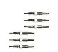 Bougie de préchauffage Diesel Compatible Avec A4 Avant B5 B6 A6 C4 C5 A3 80 B4 Cabriolet 1.9 Pour TDI 1991-1998 1999 2000 2001 2002 2003 2004 Bougies Préchauffage Double Cœur 11 V(6PCS)