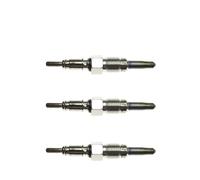 Bougie de préchauffage Diesel Compatible Avec A4 Avant B5 B6 A6 C4 C5 A3 80 B4 Cabriolet 1.9 Pour TDI 1991-1998 1999 2000 2001 2002 2003 2004 Bougies Préchauffage Double Cœur 11 V(3PCS)