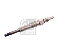 FEBI Bougie de préchauffage 17979 11 V pour VW, Audi, Seat, Skoda, Opel, Renault Noir