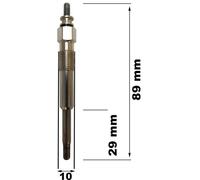 Bougie De Préchauffage - Fiat Ducato Camion Plate-Forme\Châssis (230_) 1.9 D 04/1998>04/2002
