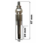 Bougie De Préchauffage - Mercedes-Benz T1 Fourgon (601, 611) 407 D 2.4 (611.367, 611.368) 04/1981>07/1982