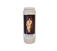 Bougie de prières Notre Dame de Lumière - Neuvaine
