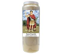 Bougie de prières Saint Expedit - Neuvaine