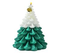 Bougie de sapin de Noël - Décoration avec longue durée de combustion - Bougie d'hiver, pour Noël, Halloween, fête, mariage, automne, hiver