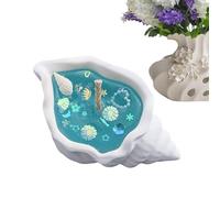 Bougie de soja en coquillages - Bougie en bois de santal faite à la main avec un parfum naturel - Bougies décoratives durables et propres - Bougies décoratives d'aromathérapie - Décoration d'intérieur