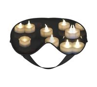Bougie de sommeil pour les yeux - Design mis à jour - Bloque la lumière - Pour homme et femme