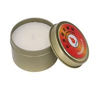 Bougie de Survie - Bougie D'urgence à Combustion Longue de 24 Heures, Bougies Sans Fumée étanches à Combustion Longue pour Les Pannes de Courant, pour L'extérieur, le Camping, la Maison.(Or)