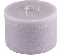 Bougie Déco 3 Mèches "Rustique" 12cm Lin G