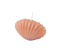 Homéa, Bougie Forme Coquillage 9 x 5 x H6 cm Arty Coloris Blush