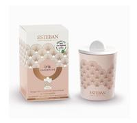 Estéban – Bougie décorative parfumée rechargeable – Iris Cachemire