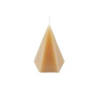 Bougie Déco Pyramide "Arty" 12cm Semoule
