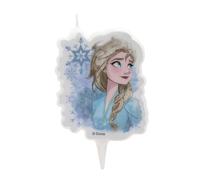 Bougie - DEKORA - Reine des Neiges - Multicolore - Design 2D - Anniversaire Enfant