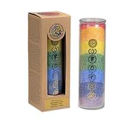 Bougie des 7 chakras aux huiles essentielles