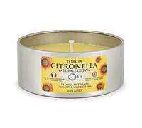 bougie d'extérieur à la citronnelle anti-moustique 8h