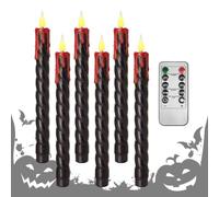 Bougie d'Halloween lumineuse À Intensité Variable Effrayant Horreur