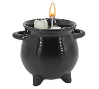 Bougie d'Halloween - Pot de bulles de sorcière de table | Bougies d'Halloween parfumées | Pot de bougies parfumées en pour cheminée de Noël