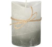 Bougie Dorotea 10cm gris foncé cristal