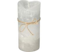 Bougie Dorotea 15 cm gris cristal
