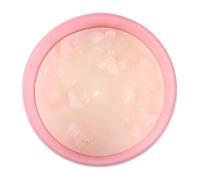 Bougie du zodiaque du Bélier britannique avec parfum bois de cèdre, cristal de quartz rose et compassion spirituelle - Bougie d'entretien