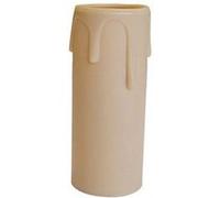 Bougie E14 TIBELEC, plastique, beige Beige G